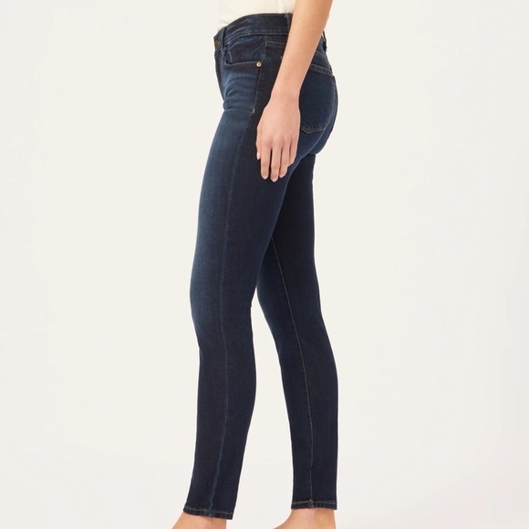 DL1961 Women’s Instascultp Skinny Jeans Size 28 Blue Dark Wash Contour - Picture 1 of 10
